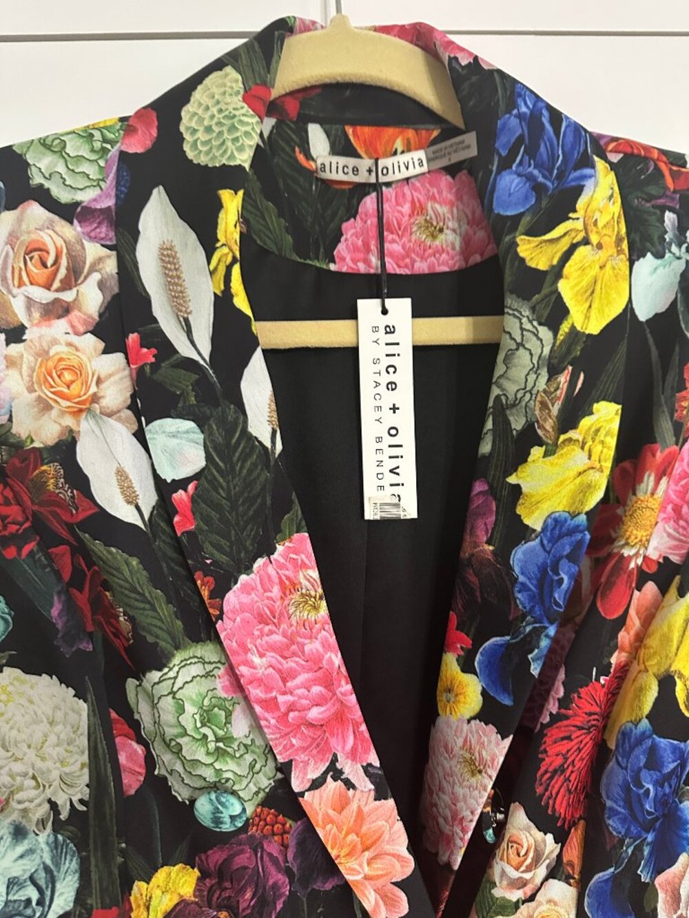 Alice + Olivia Latoya Long Sleeve Blazer Minidress NWT - Picture 5 of 13